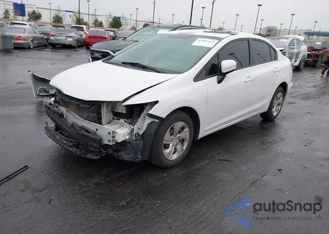 2015 Honda Civic Lx z USA, uszkodzony, nr VIN 2HGFB2F57FH542091